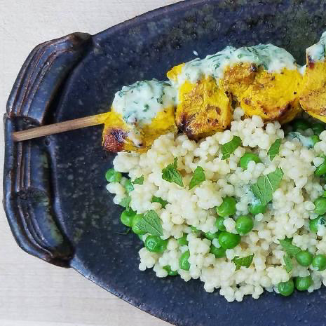 Moroccan Chicken Kebabs – Burlap & Barrel