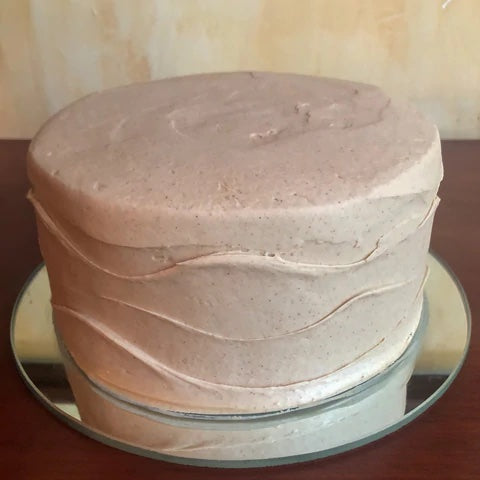 Chai Spice Cake with Ginger Cream Cheese Frosting