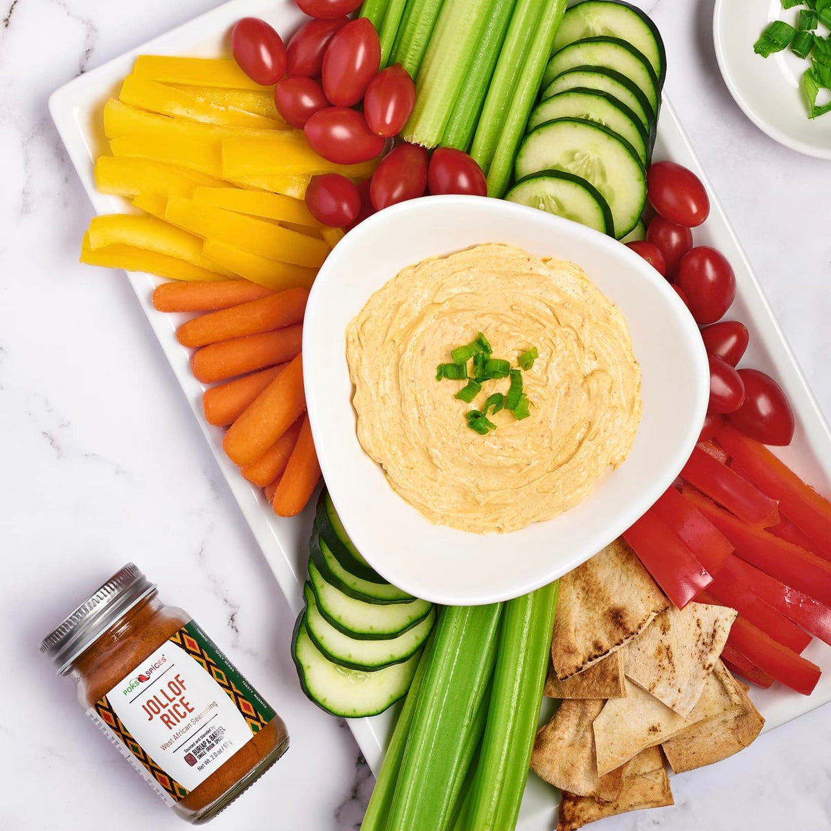 Jollof Cream Cheese Dip – Burlap & Barrel