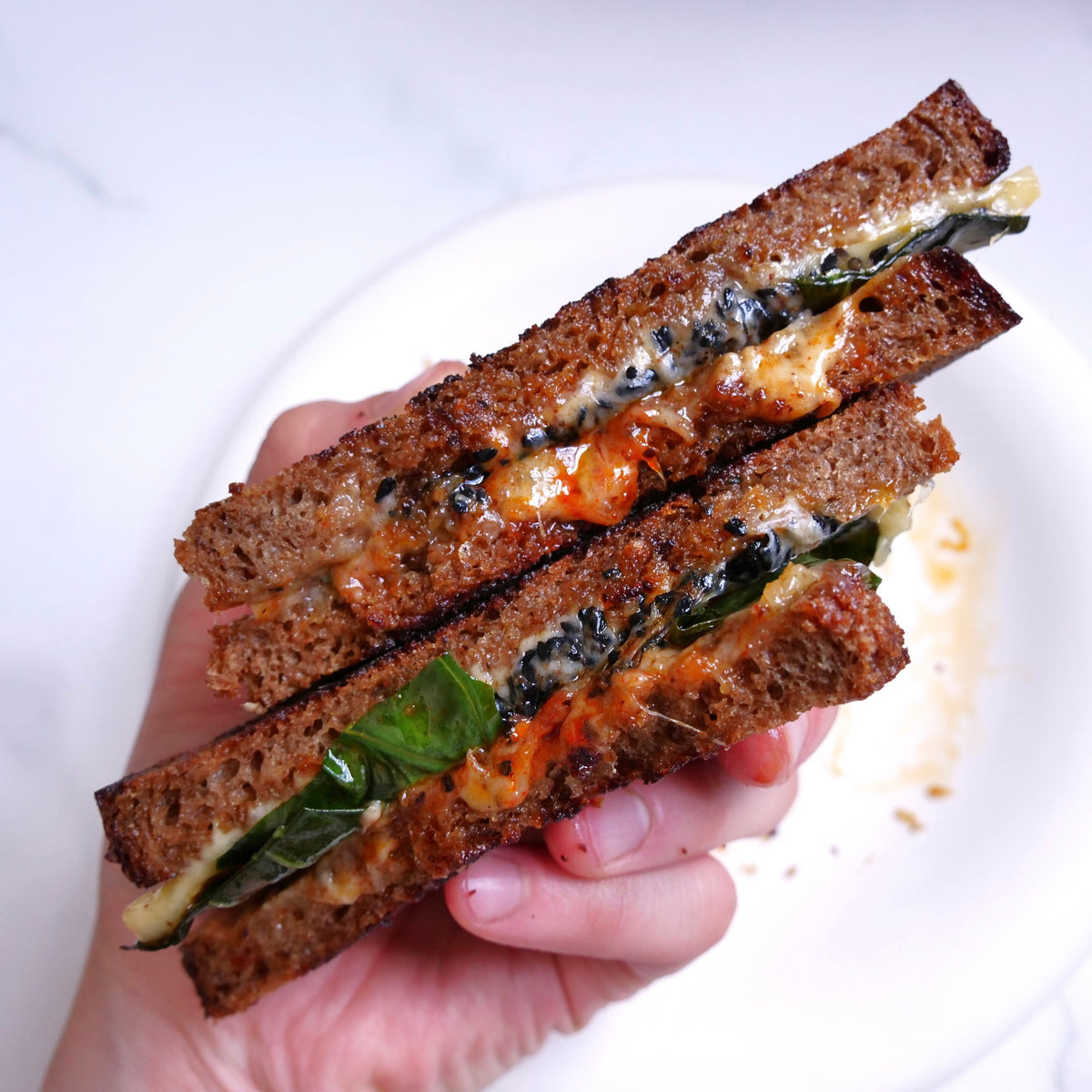 Grilled Cheese with Nigella Seed – Burlap & Barrel