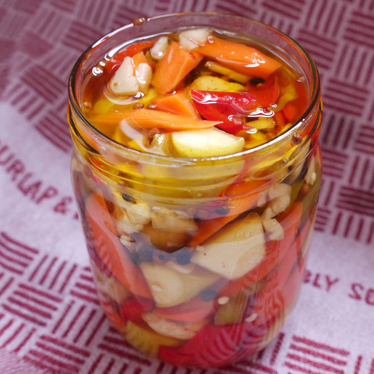 Sweet Apple Giardiniera – Burlap & Barrel