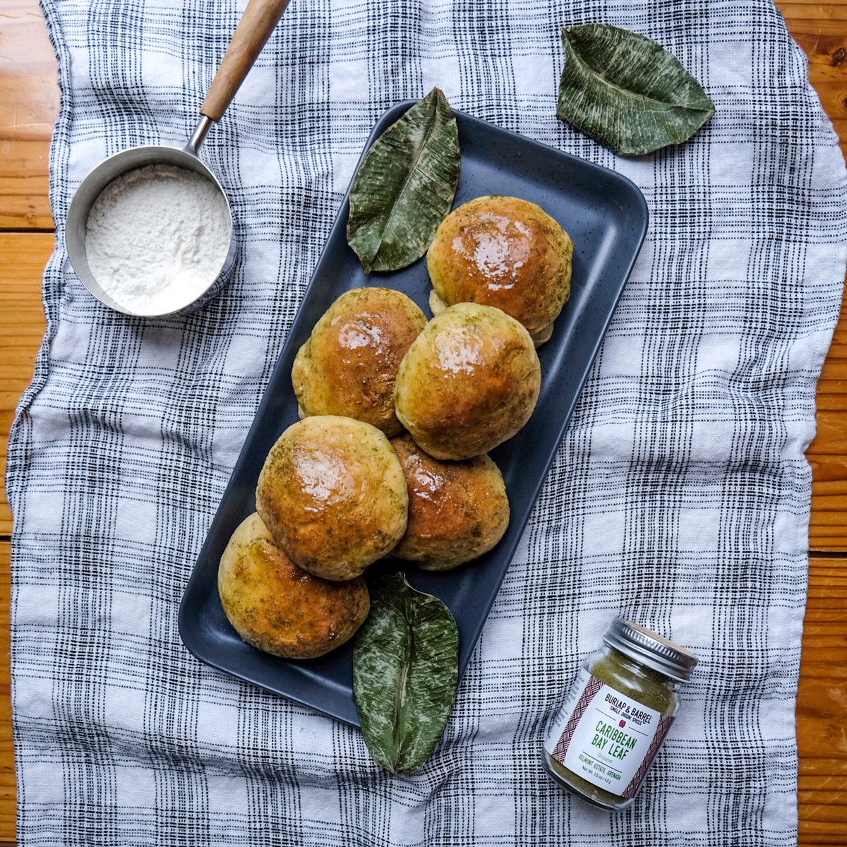 Vegan Caribbean Bay Leaf Rolls – Burlap & Barrel