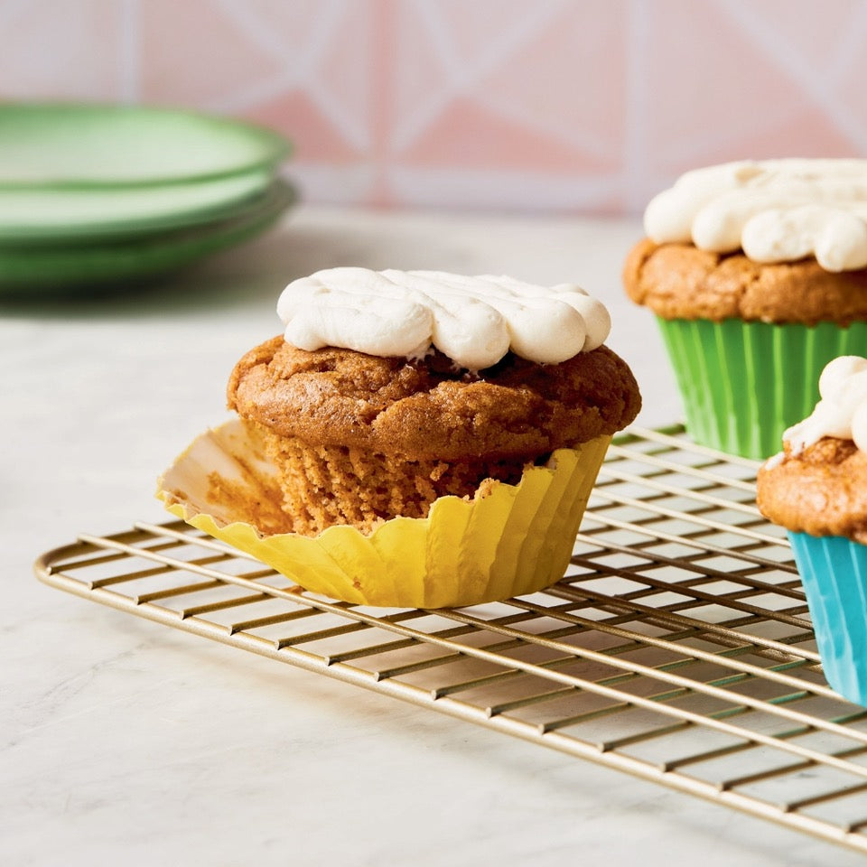 Sweet Potato Cupcakes With Salted Maple Frosting – Burlap & Barrel