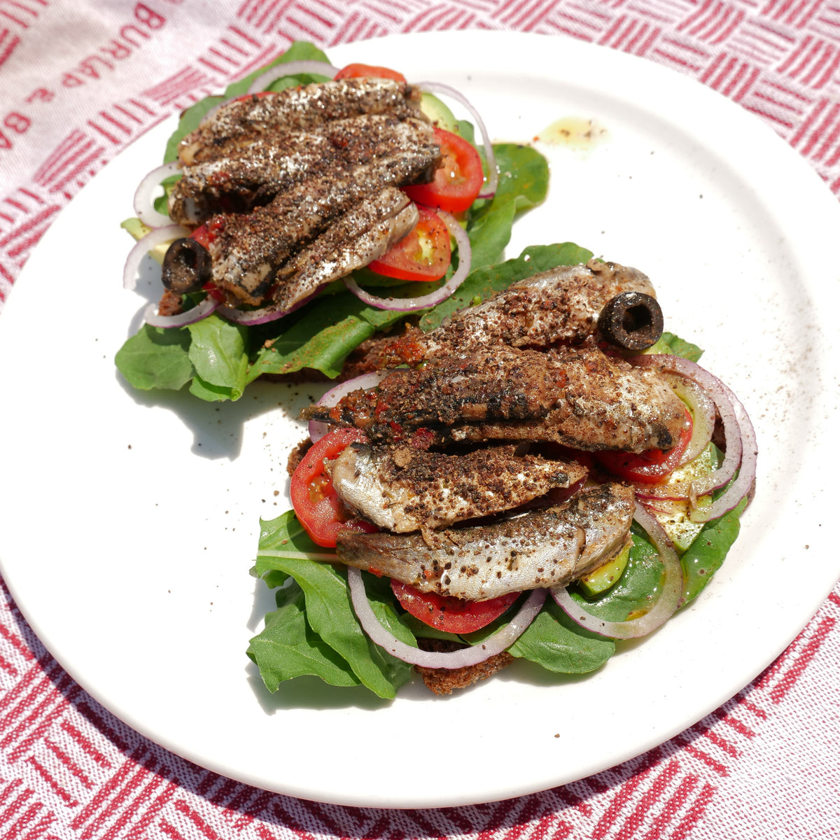 Sour Plum Sardine Toast – Burlap & Barrel