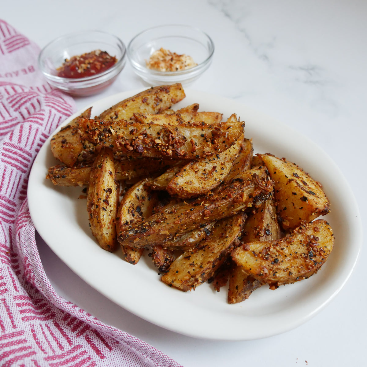 Oven-Baked Steak Fries - Burlap & Barrel