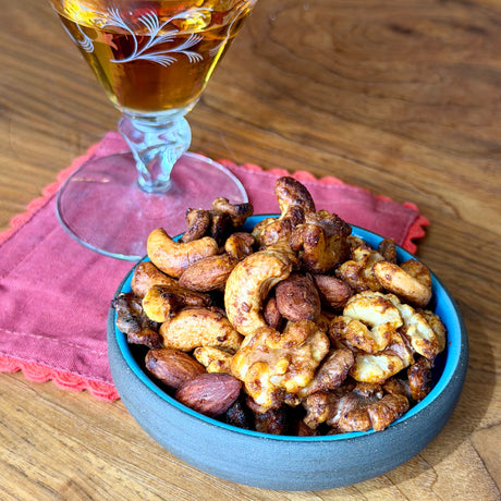 Low & Slow Chili Cocktail Nuts
