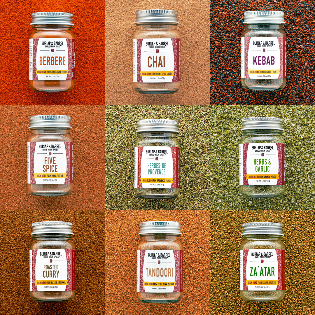 9 Spice Origin Blend Collection from Burlap & Barrel