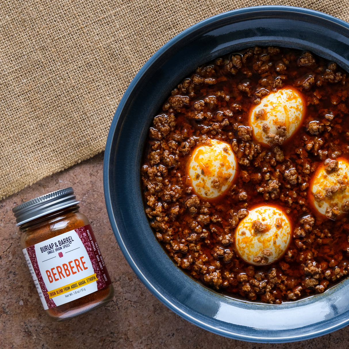 Menchet Abesh made with Berbere from Burlap & Barrel