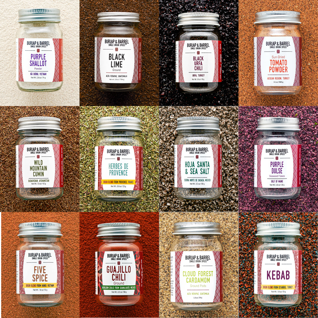 12-Spice Chef's Collection from Burlap & Barrel