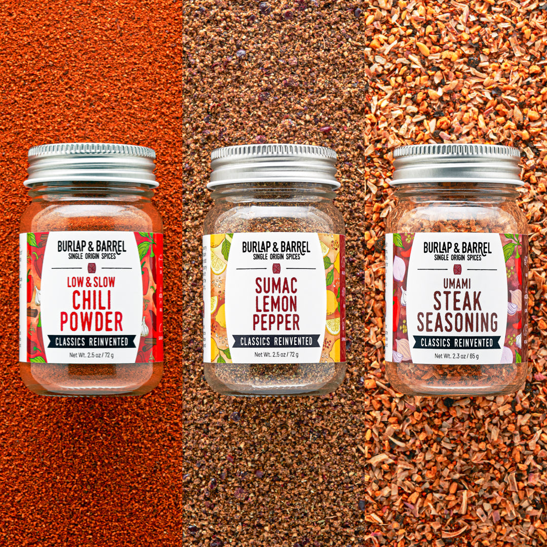 Classics Reinvented Spice Blends from Burlap & Barrel