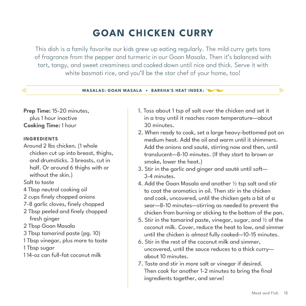 With Love & Masalas Cookbook