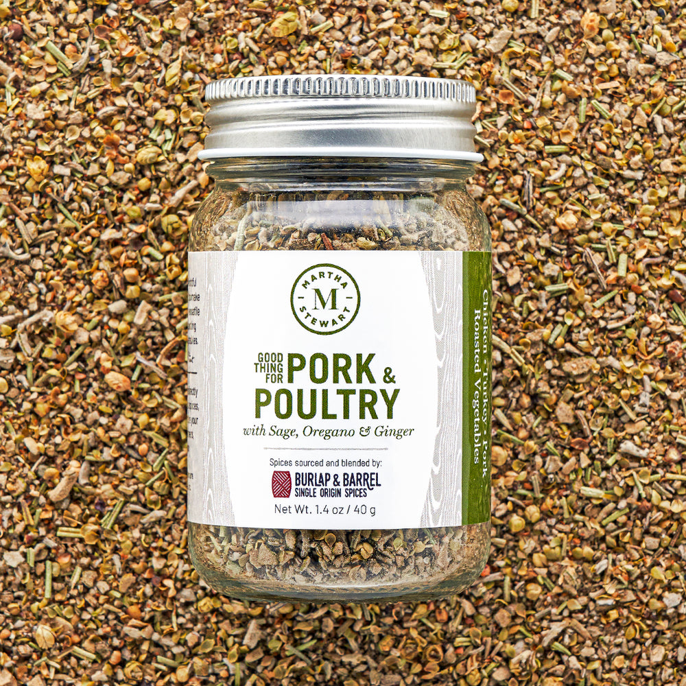 Martha Stewart Spice Blend for Pork & Poultry. Made by Burlap & Barrel