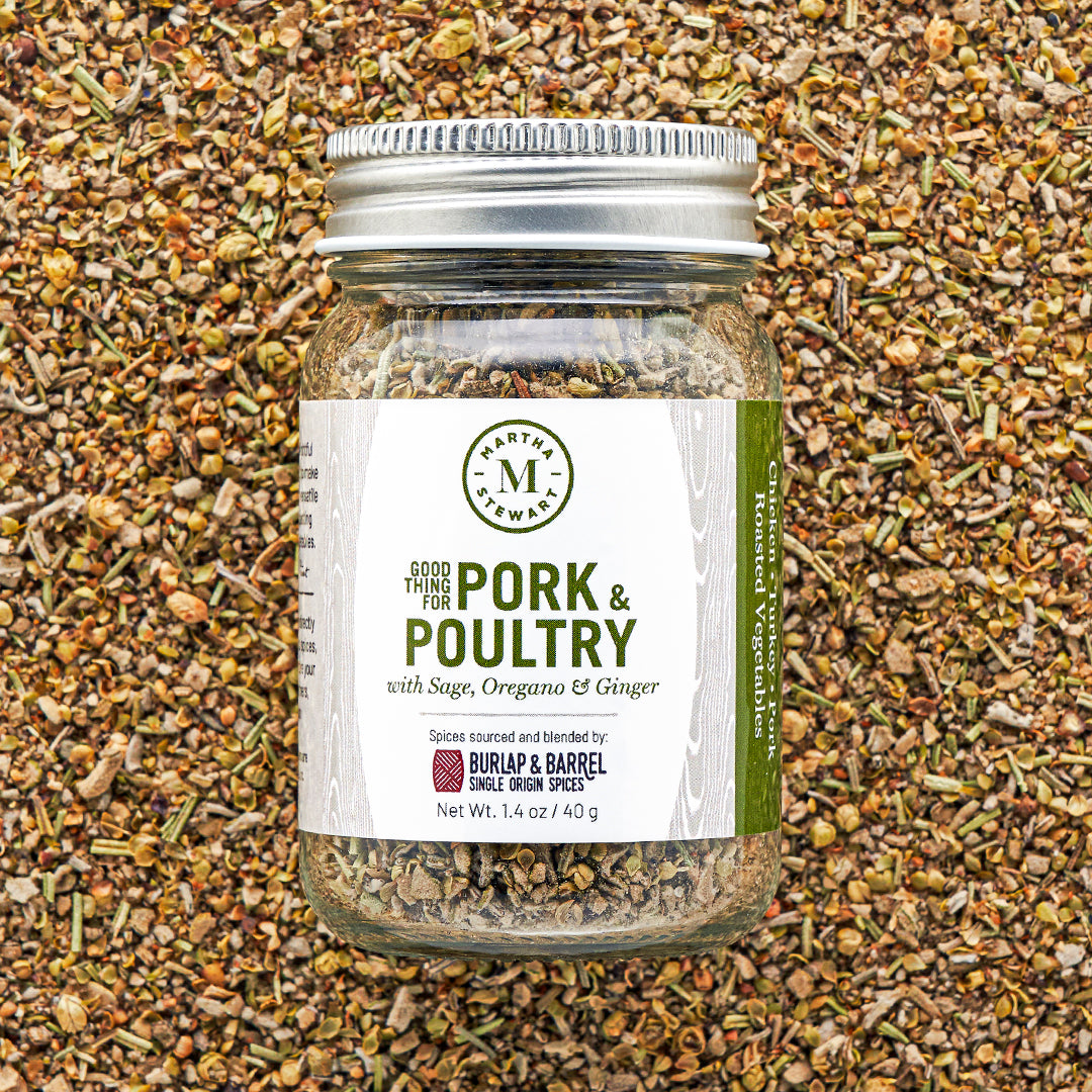 Martha Stewart Spice Blend for Pork & Poultry. Made by Burlap & Barrel