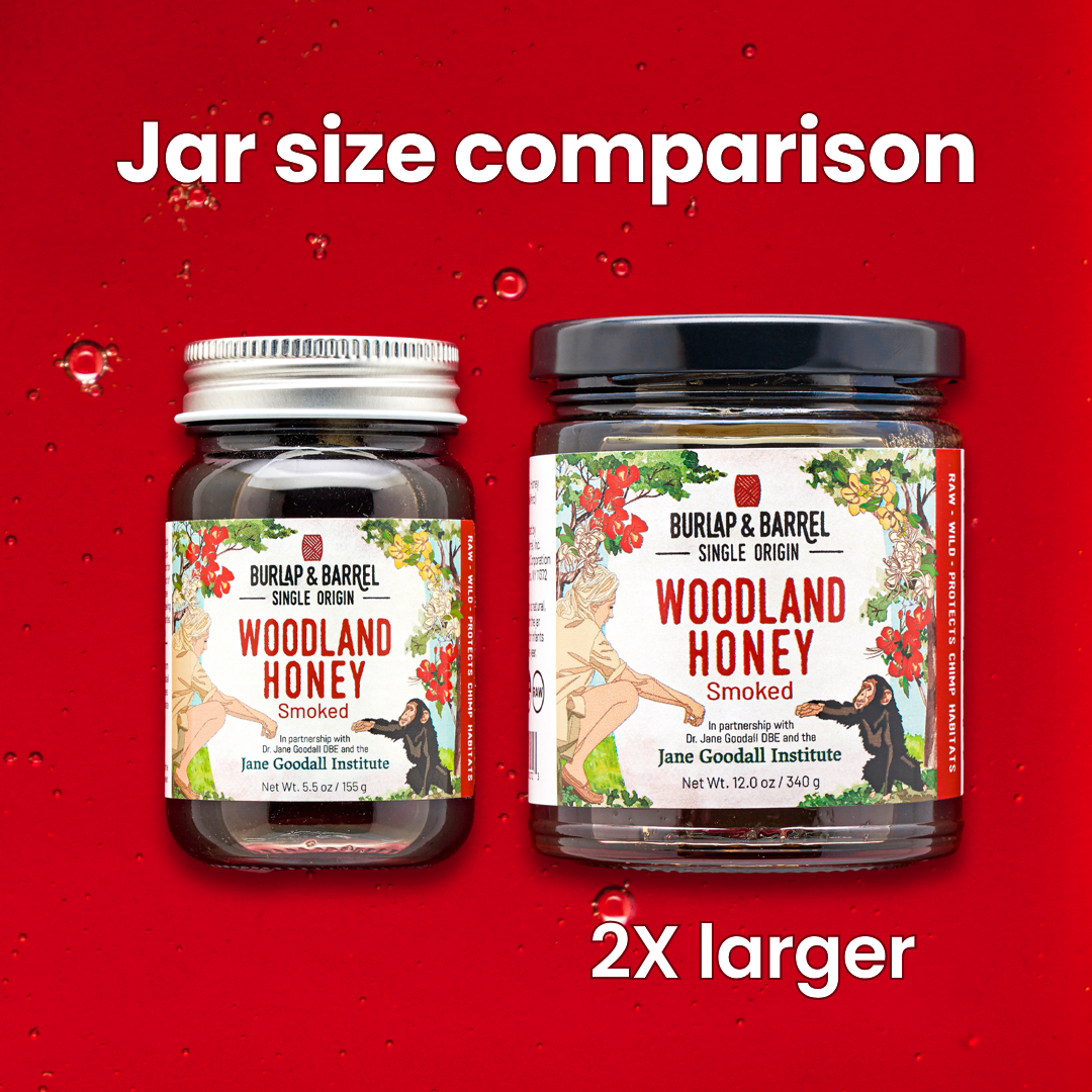 Smoked Honey Size Comparison