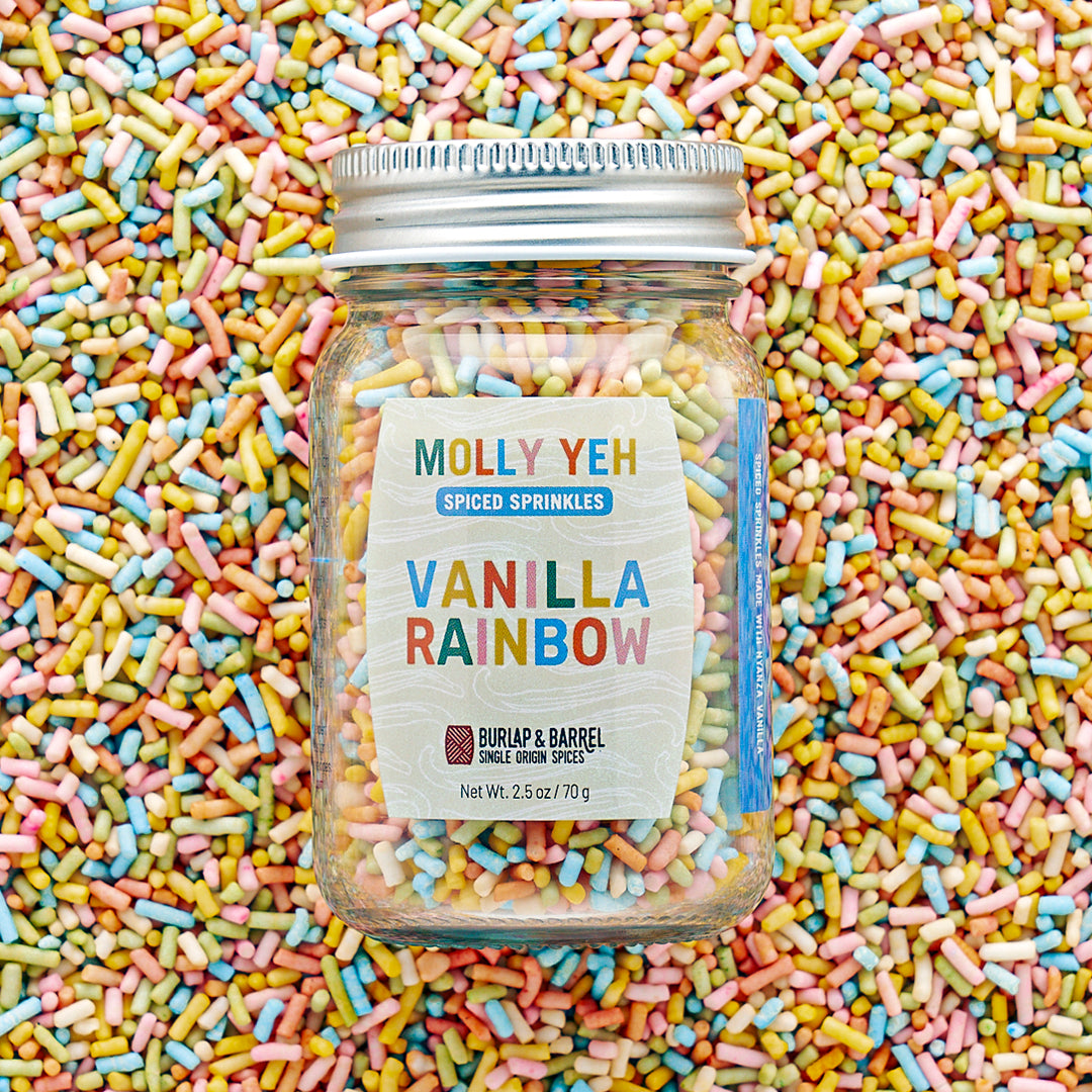 Vanilla Rainbow Spiced Sprinkles from Burlap & Barrel with Molly Yeh