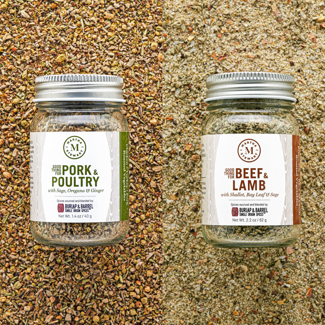 Martha Stewart spice blends from Burlap & Barrel