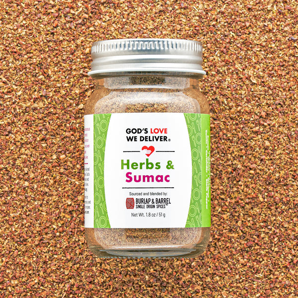 Herbs & Sumac - 1.8 oz glass jar