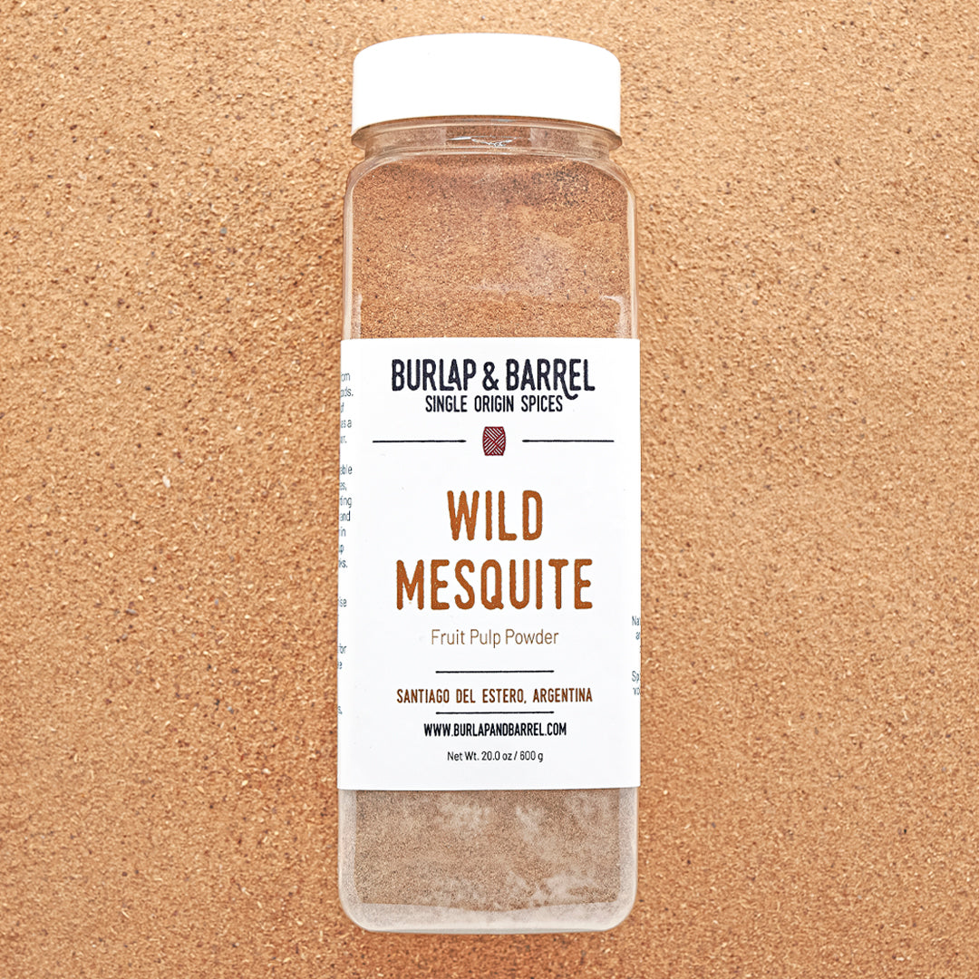 Wild Mesquite Burlap & Barrel