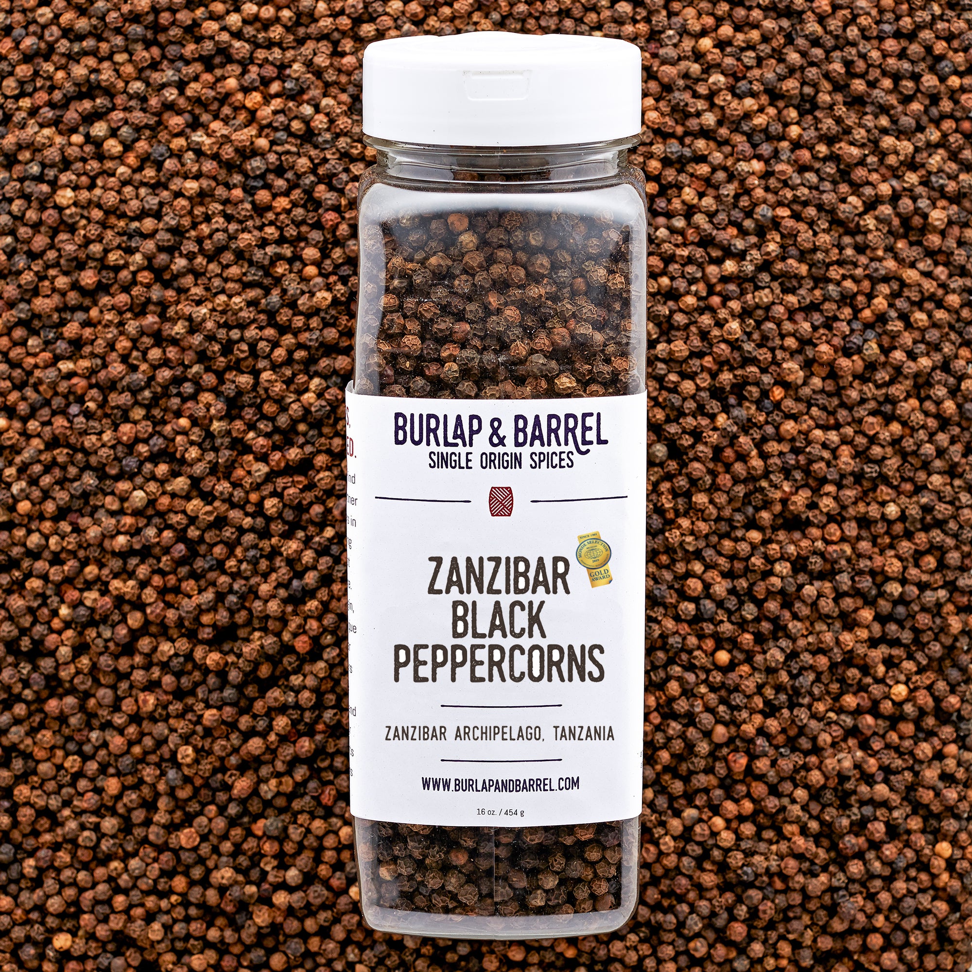 Zanzibar Black Peppercorns - Burlap & Barrel