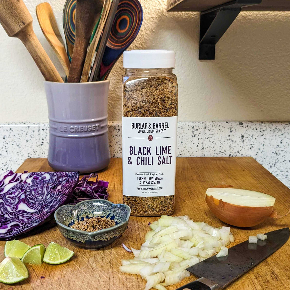 Black Lime & Chili Salt