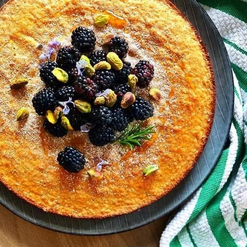 Almond, Lemon & Cinnamon Cake – Burlap & Barrel