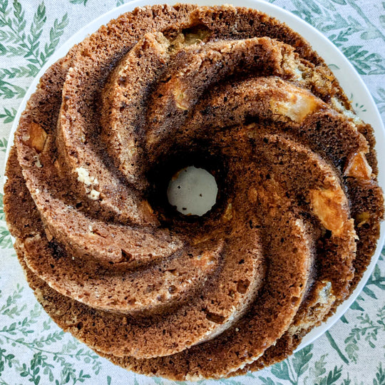 Pear–⁠Anise Seed Bundt Cake