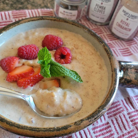 Caribbean-Inspired Spiced Breakfast Porridge