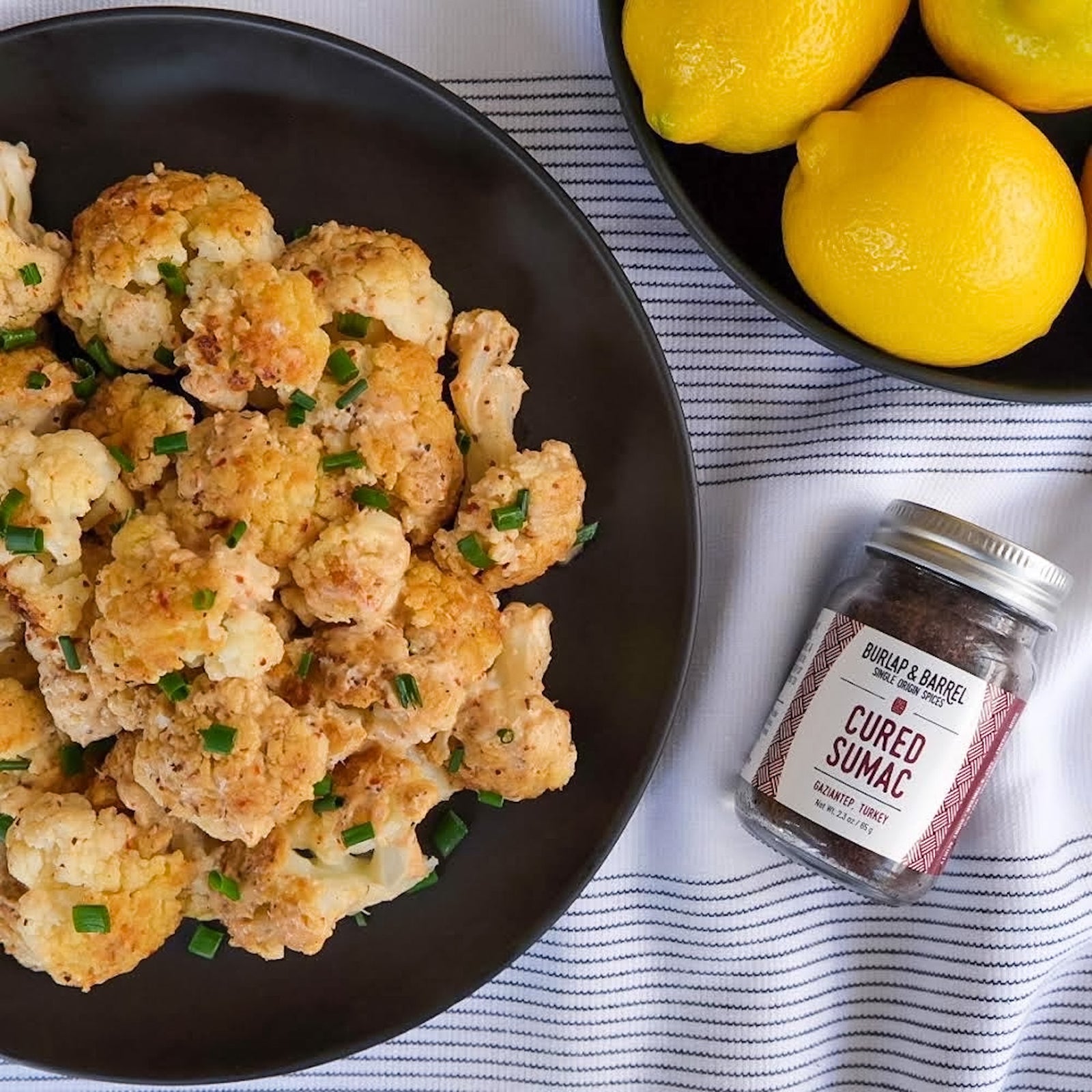 Tahini Cauliflower with Sumac