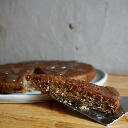 Banana Cake with Dulce de Leche