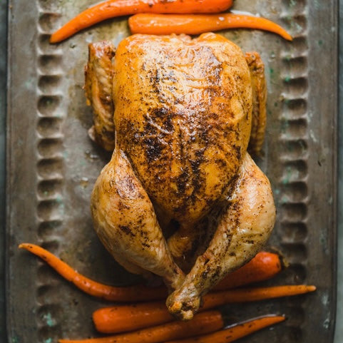 Sumac Baker's Beer Can Roast Chicken