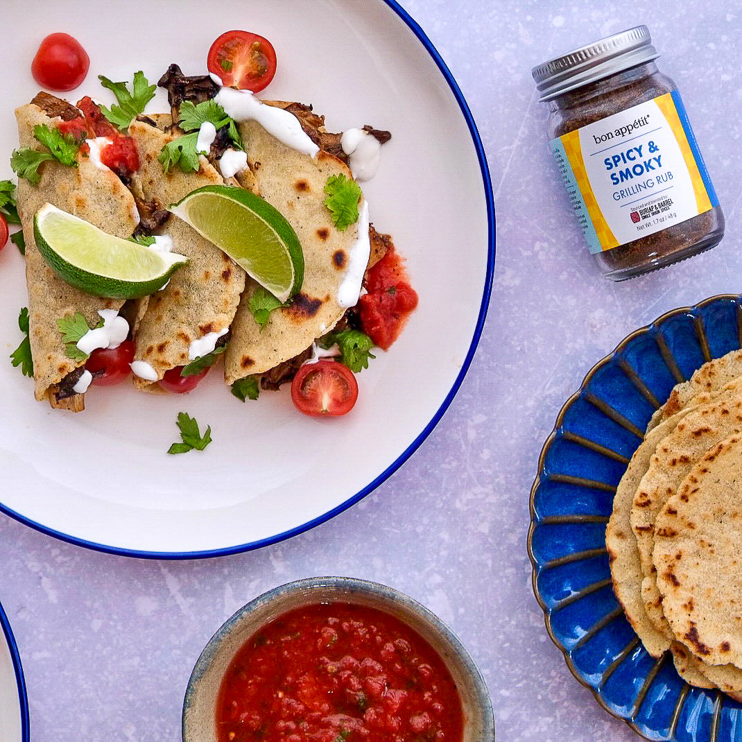 Spicy & Smoky Mushroom Tacos