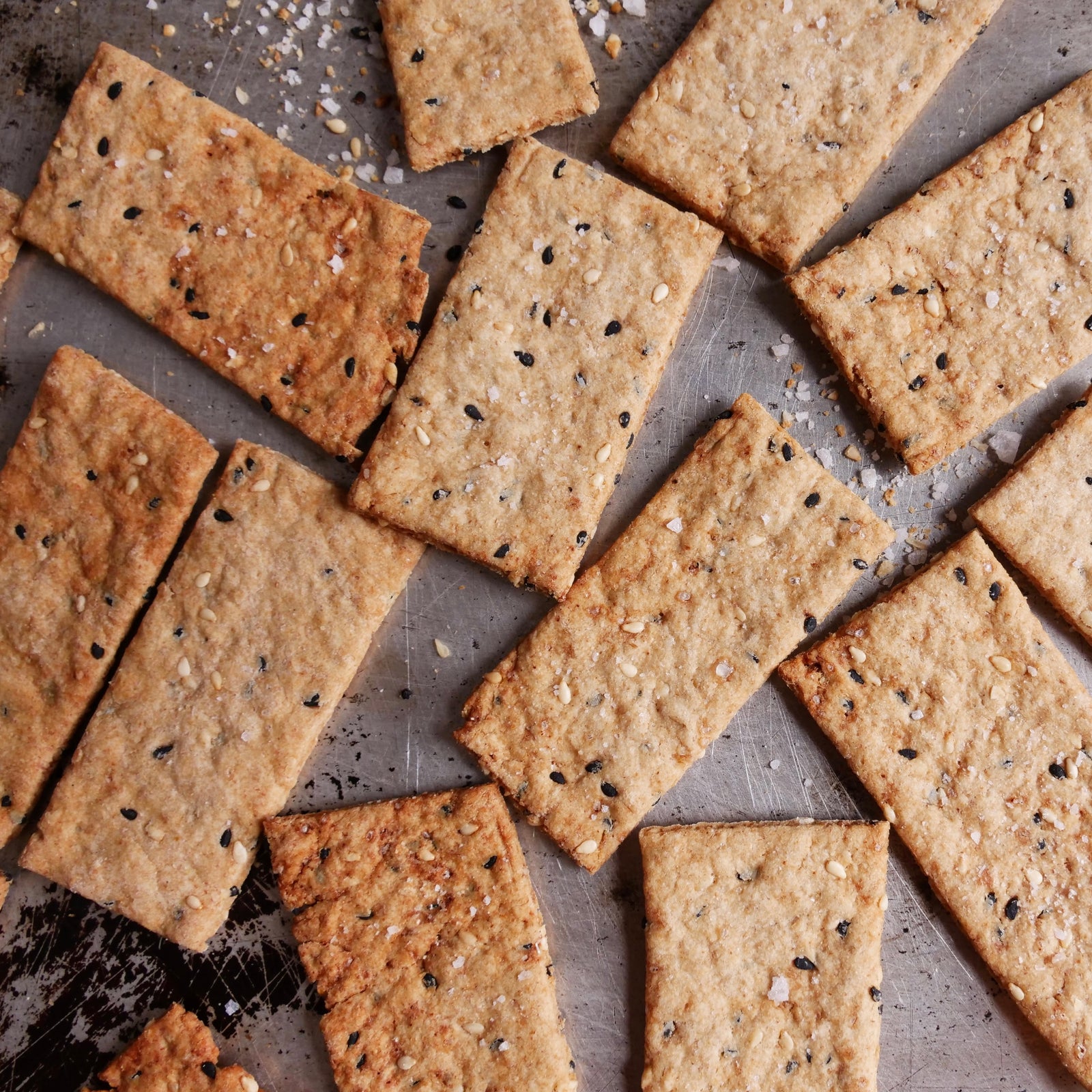 Sesame & Nigella Crackers