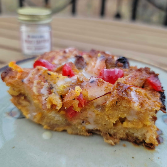 Saffron Bread Pudding