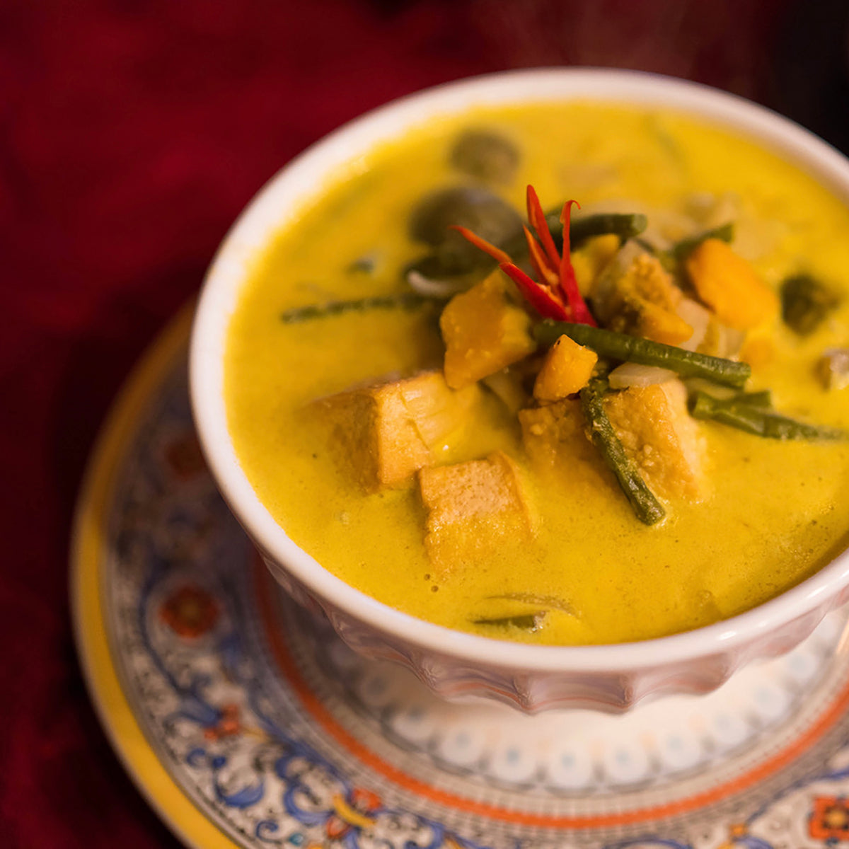 Green Curry with Tofu Burlap & Barrel