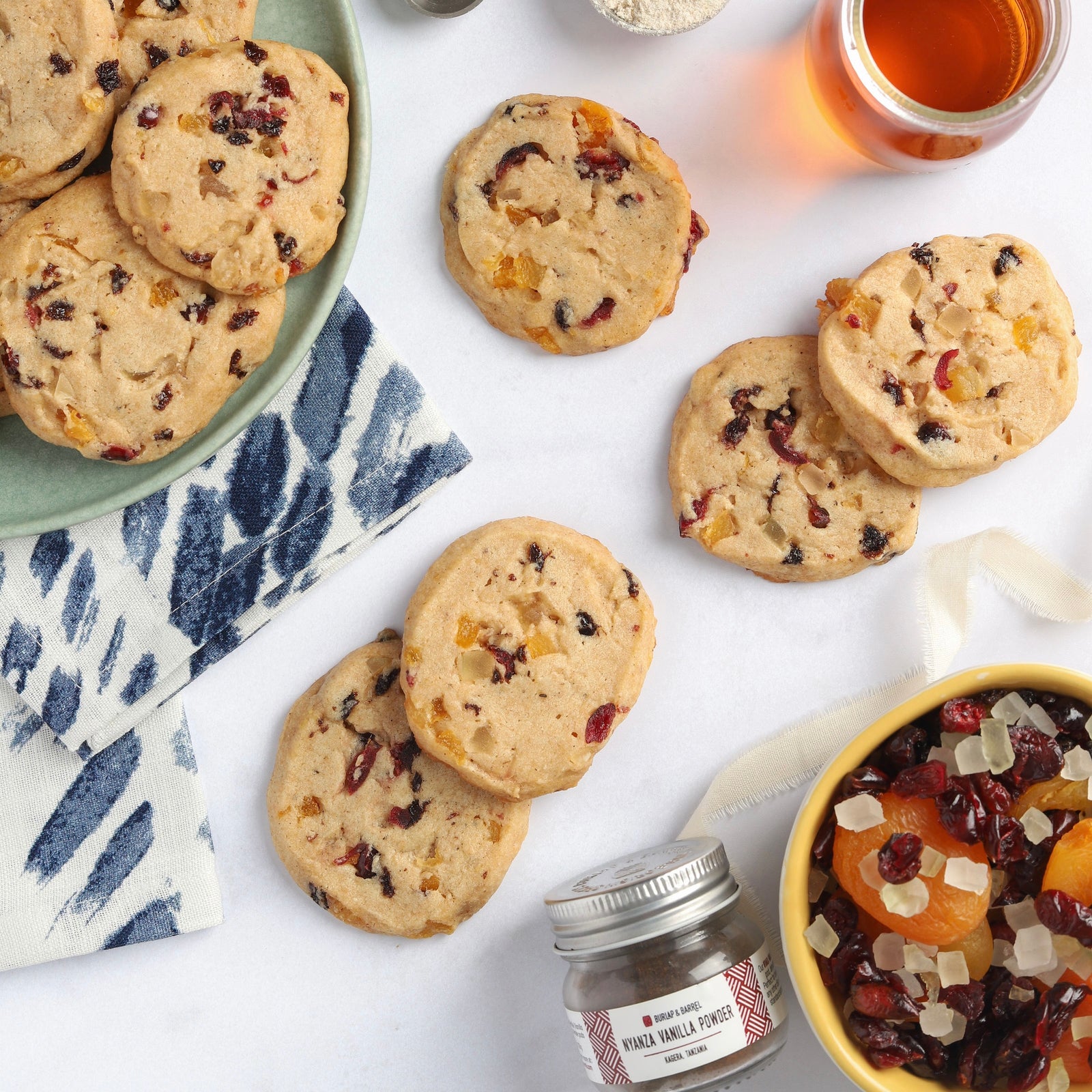 Fruitcake Shortbread