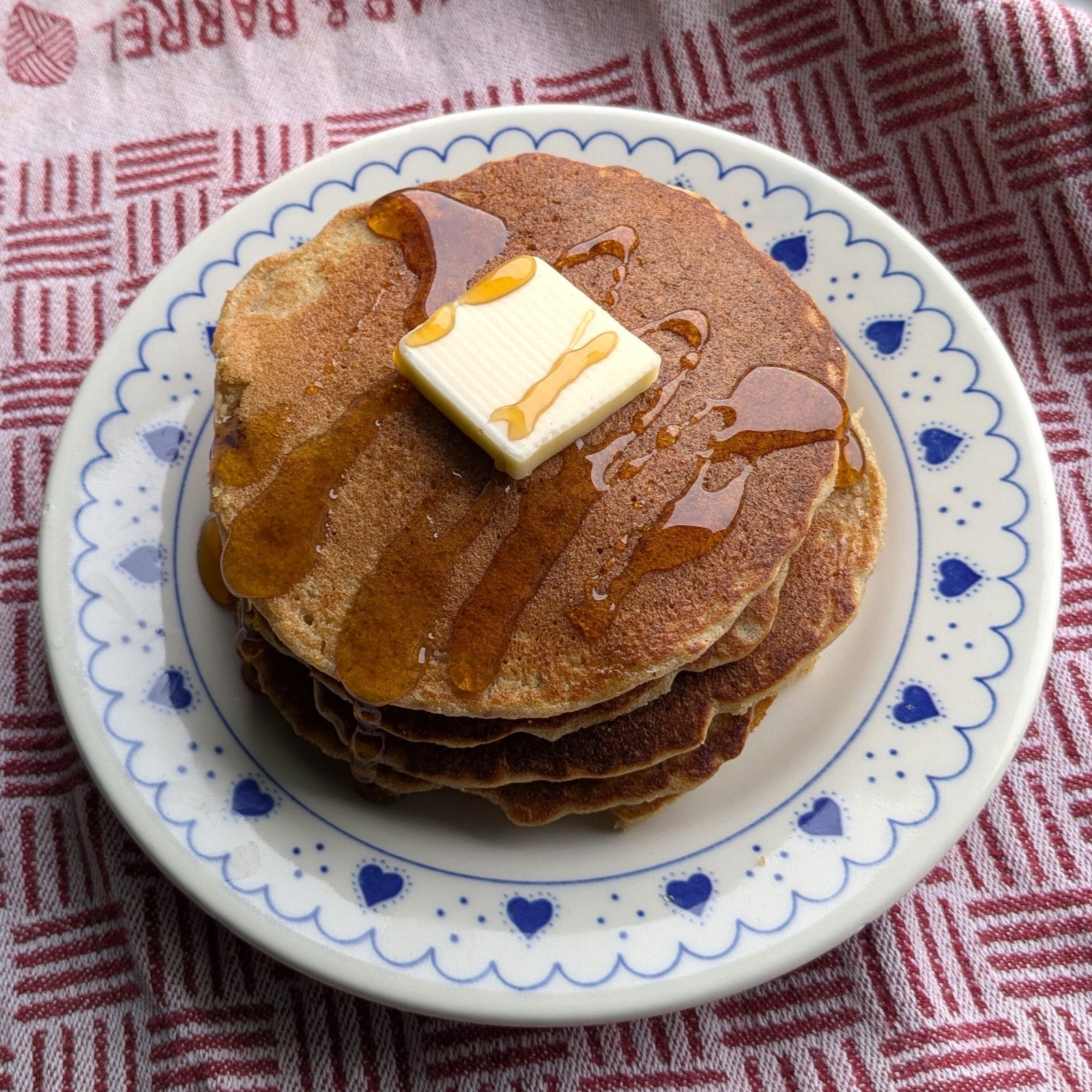 Smoked Honey Lemon Pancakes