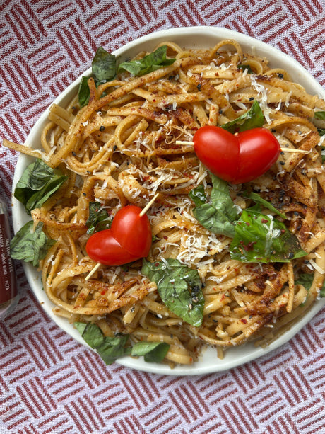 Tomato Powder Brown Butter Pasta
