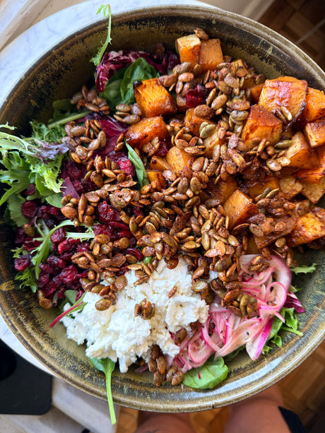 Fall Harvest Butternut Squash Salad