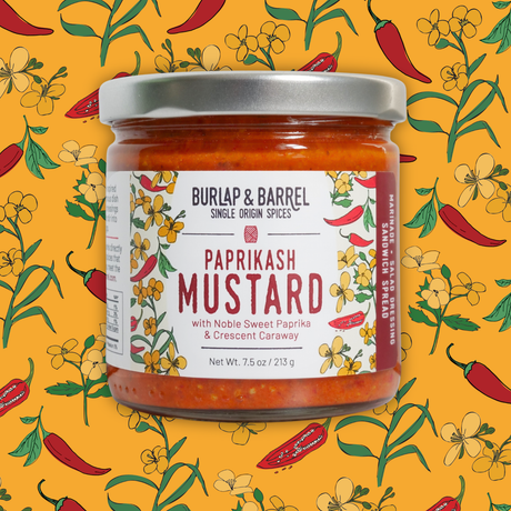 Paprikash mustard from Burlap & Barrel
