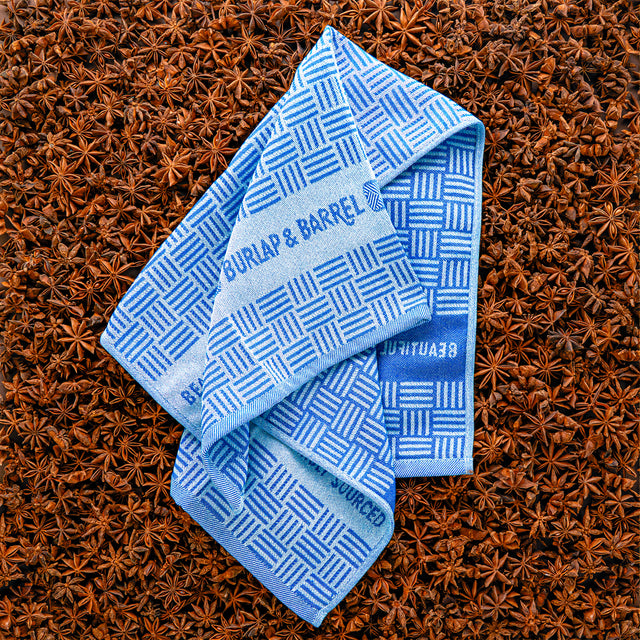 Blue Kitchen Towels from Burlap & Barrel