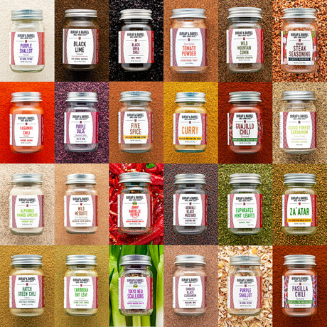 24 spice Chef's Collection from Burlap & Barrel