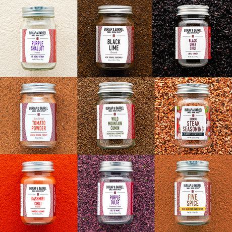 9 spice Chef's Collection from Burlap & Barrel