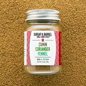 Cumin, Coriander & Fennel