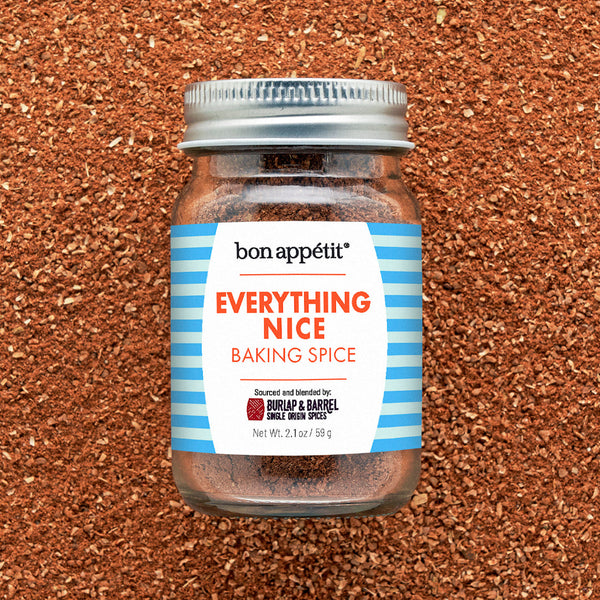 Everything Nice Baking Spice - 2.1 oz glass jar
