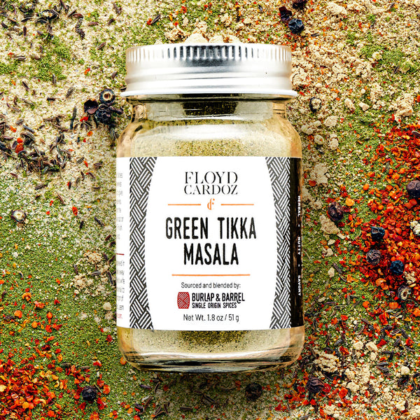 Green Tikka Masala - 1.8 oz glass jar