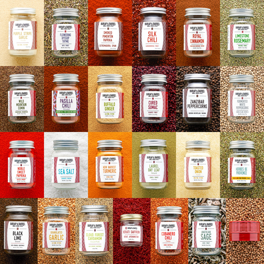 24-spice Fundamentals Collection from Burlap & Barrel