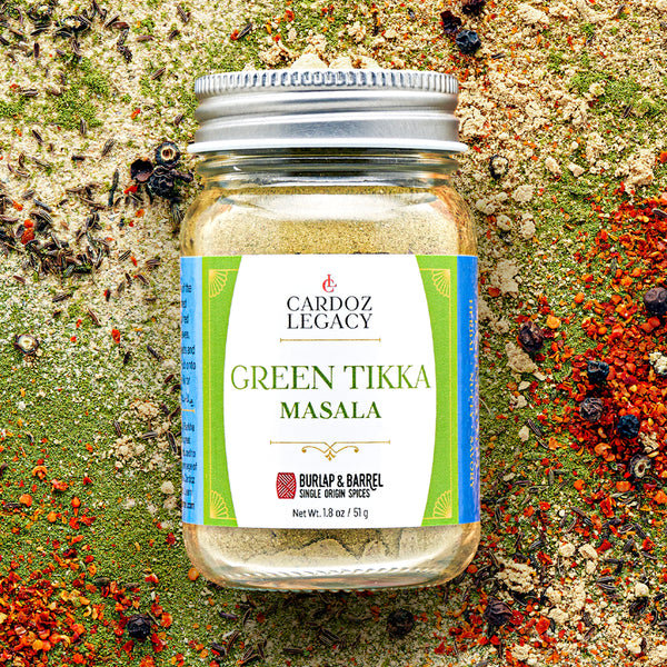 Green Tikka Masala - 1.8 oz glass jar