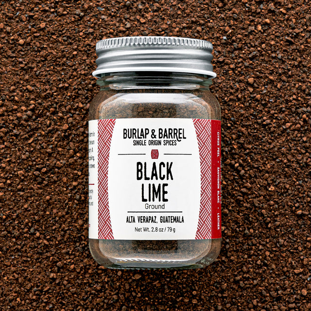 Ground Black Lime from Burlap & Barrel