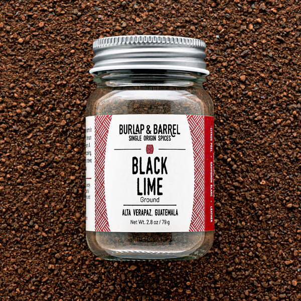 Ground Black Lime from Burlap & Barrel