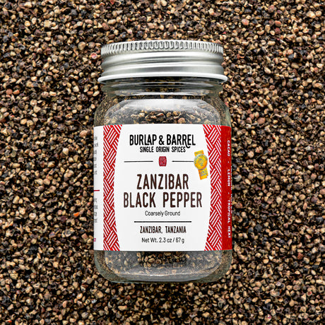 Ground Zanzibar Black Pepper from Burlap & Barrel